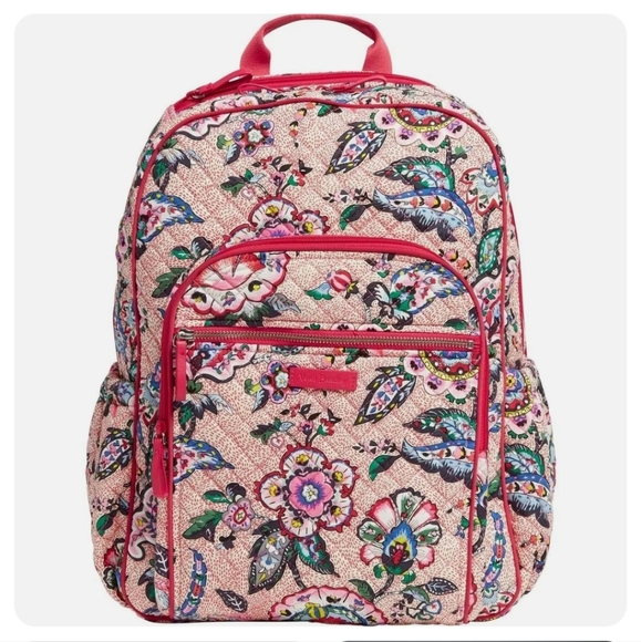 Vera Bradley Handbags - Vera Bradley Stitched Garden Campus Totepack